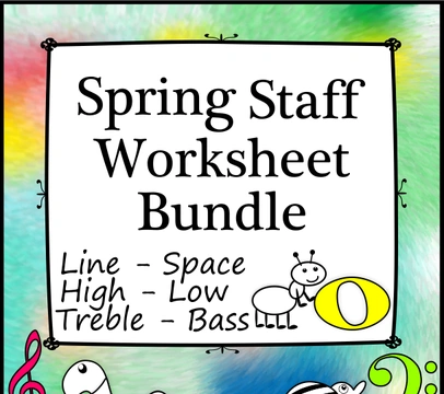 Spring Staff Worksheet Bundle