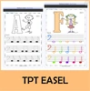 Image for Tracing Music Notes Worksheets for kids {Bass Clef} product