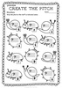 Image for Bass Clef Note Naming Worksheets for Spring product