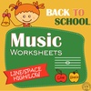 Back to School Music Worksheets (Line-Space, High-Low)