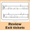 Image for Music Rhythm Task Cards for Beginners | Level 2_ 2/4 Meter | Dotted Quarter Notes product