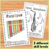 Image for Woodwind Instruments Color by Music Pages product
