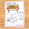 Image for Keyboard Instruments Dot to dot Worksheets product