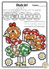 Image for Farm Animals Music Rhythm Dot Marker Activities | Color by Note product