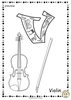 Image for Music Alphabet Coloring pages product