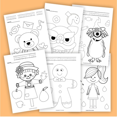 Incorporating Picture Tracing Activities into Your Kindergarten Lessons