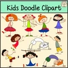 Image for Kids Doodle Clipart product