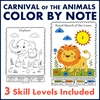 Image for Carnival of the Animals Music Sub Plans Bundle | NO PREP | Elementary Music product