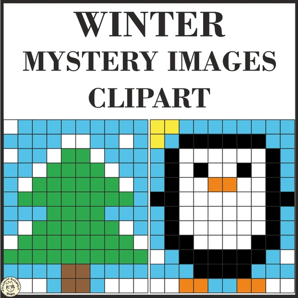 Winter Mystery Pictures Clipart | Pixel Art Images