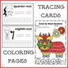 Image for Chinese Lunar New Year Music Coloring Activities Bundle product