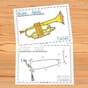 Image for Brass Instruments Dot to Dot Worksheets product