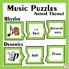 Image for Music Puzzles Animal Themed product