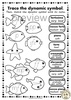 Image for Ocean Animals Music Coloring Pages | Dynamics Music Worksheets product