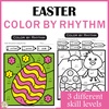 Image for Easter Color by Rhythm | Music Coloring Activities | Color-by-Note product
