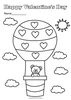 Image for Valentine`s Day Printable Coloring Pages for Kids product