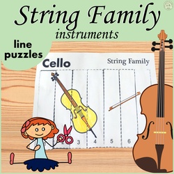 Image for String Family Line Puzzles product