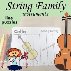 Image for String Family Line Puzzles product