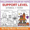 Image for Halloween Color by Music Pack product