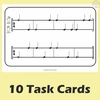 Image for Music Rhythm Task Cards for Beginners | Level 1 _ 3/4 Meter product