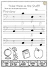 Image for Back to School Trace and Color Music Pages #2 product