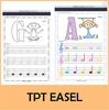 Image for Tracing Music Notes Worksheets for kids {Treble Clef} product
