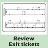 Image for Music Rhythm Task Cards for Beginners | Level 4 _ 2/4 Meter | Tim-ka product