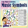 I Spy Music Notes and Symbols Coloring Games