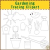 Image for Gardening Tracing Clipart product