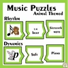 Image for Music Puzzles Animal Themed product