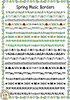 Image for Spring Music Borders Clipart | Music Frames product