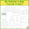 Image for St. Patrick's Day Tracing Clipart product