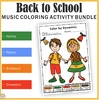 Image for Back to School Color by Music Bundle product