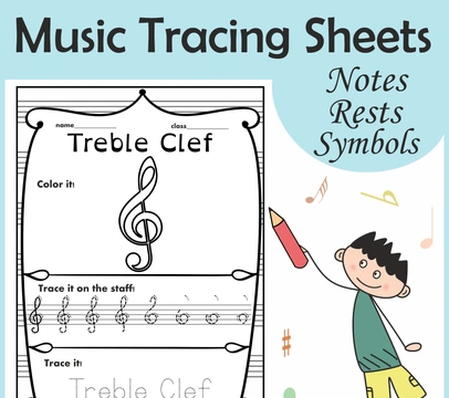 Music Trace and Color sheets