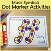 Image for Music Notes & Symbols Dot Marker Activities product