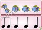 Image for Valentine`s Day Rhythm Matching Game {Ta, Ti-Ti, Rest} product