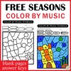 Image for Free Printable Music Color by Number Sheets | Color by Note Names, Symbols, Dynamics product