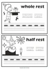 Image for Music Tracing Task Cards for New Year product