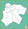 Image for Christmas Tracing Clipart {Ornaments and Decorations} product
