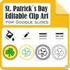 Image for St. Patrick's Day Vector Editable Clip Art for Google Slides™ | Movable Images product