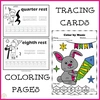 Image for Music Worksheets Saving Bundle for 2025 New Years product