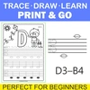 Image for Alto Clef Tracing Music Worksheets for Summer product