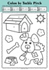Image for Farm Animals Music Coloring Activities | Color by Treble Clef Note Names product