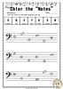 Image for Christmas Bass Clef Note Reading Worksheets product