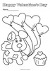 Image for Valentine`s Day Printable Coloring Pages for Kids product