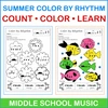 Image for Summer Color by Rhythm Music Activities product