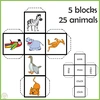 Image for Animal Sounds Vocalize the Picture Game | Paper Blocks product