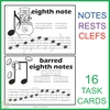 Image for Music Tracing Task Cards for St. Patrick’s Day product
