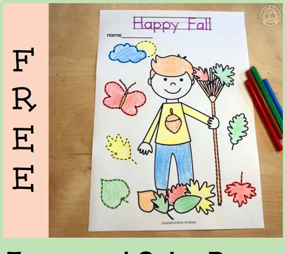 Free Picture Tracing Seasons Activities | Pre-writing Practices