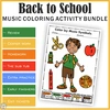 Image for Back to School Color by Music Bundle product