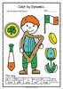 Image for St. Patrick`s Day Music Coloring Worksheets product